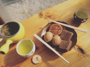 静岡おでんとお茶