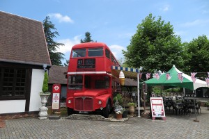 ロンドンの赤いバス