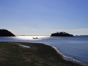 冬の奥浜名湖