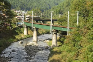 JR飯田線「渡らずの鉄橋」